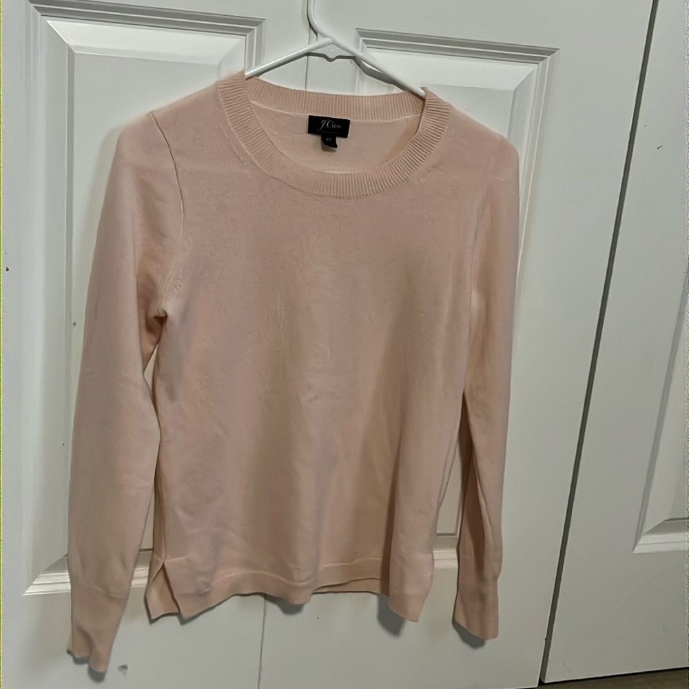 J Crew Cashmere classic-fit crewneck sweater